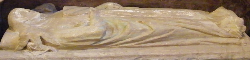 Haccombe - St Blaise Margaret de Haccombe mid C13 wife of Stephen de Haccombe